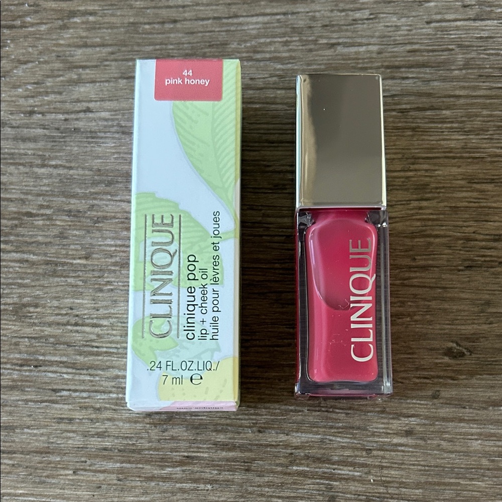 NEW IN BOX! Clinique Lip + Cheek Pop Tint in Pink Honey